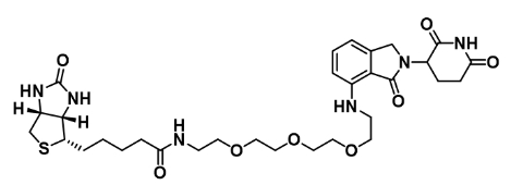Biotin-PEG3-NH-Lenalidomide      生物素-三聚乙二醇-氨基-来那度胺