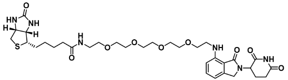 Biotin-PEG4-NH-Lenalidomide      生物素-四聚乙二醇-氨基-来那度胺