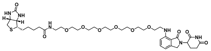 Biotin-PEG6-NH-Lenalidomide    生物素-六聚乙二醇-氨基-来那度胺