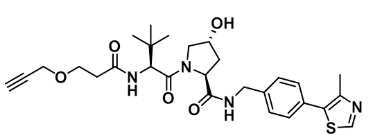 (S,R,S)-AHPC-PEG1-Alkyne      (S,R,S)-AHPC-PEG 1-炔     