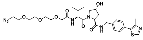 CAS : 1797406-80-4        (S,R,S)-AHPC-PEG3-azide         (S,R,S)-AHPC-三聚乙二醇-叠氮  
