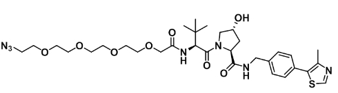 CAS  : 1797406-81-5       (S,R,S)-AHPC-PEG4-Azide       