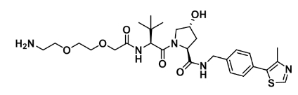 CAS:2010159-60-9        (S,R,S)-AHPC-PEG2-NH2       (S,R,S)-AHPC-二聚乙二醇-氨基  