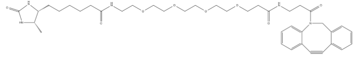 CAS：2032788-37-5  Desthiobiotin-PEG4-DBCO   脱硫生物素-四聚乙二醇-二苯基环辛炔