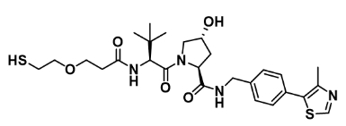 (S,R,S)-AHPC-PEG1-SH        (S,R,S)-AHPC-一聚乙二醇-巯基