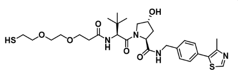 (S,R,S)-AHPC-PEG2-SH          (S,R,S)-AHPC-二聚乙二醇-巯基