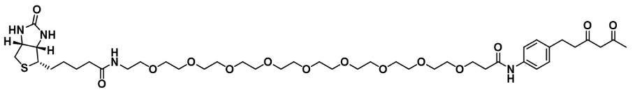Diketone-PEG9-Biotin        二酮-九聚乙二醇-生物素