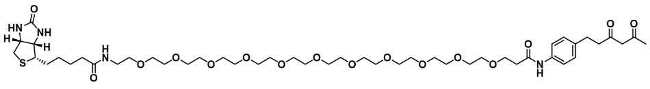 Diketone-PEG11-Biotin        二酮-十一聚乙二醇-生物素