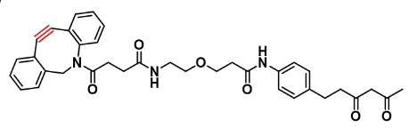 Diketone-PEG1-DBCO           二酮-一聚乙二醇-二苯并环辛炔