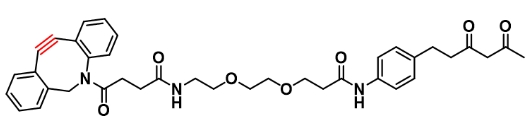 Diketone-PEG2-DBCO       二酮-二聚乙二醇-二苯并环辛炔