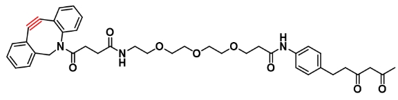 Diketone-PEG3-DBCO       二酮-三聚乙二醇-二苯并环辛炔