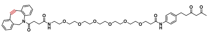 Diketone-PEG6-DBCO          二酮-六聚乙二醇-二苯并环辛炔