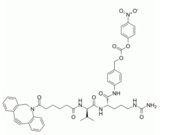 DBCO-Val-Cit-PABC-PNP    组织蛋白酶可切割的ADC连接物