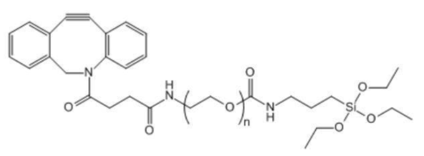 Silane-PEG-DBCO   二苯并环辛炔-聚乙二醇-硅烷     