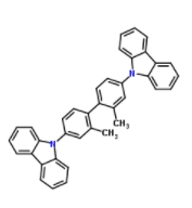 	4,4'-双(9H-咔唑-9-基)-2,2'-二甲基联苯	  