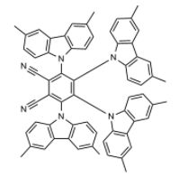 	3,4,5,6-四(3,6-二甲基-9H-咔唑-9-基)-1,2-苯二腈	  