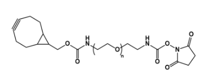 BCN-PEG-NHS 环丙烷环辛炔聚乙二醇活性酯    点击化学