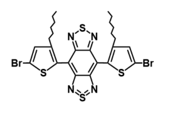 4,8-二(5-溴-3-己基)噻吩-2-基)苯并[1,2-C:4,5-C]双([1,2,5]噻二唑)