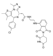 CAS:	1883863-52-2	dBET57     PROTACs（蛋白降解靶向嵌合体）