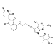 CAS:	2669072-88-0	PROTAC HSP90 degrader BP3     PROTACs（蛋白降解靶向嵌合体）