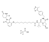 CAS:	2711006-67-4	ZXH-4-130 TFA       PROTACs（蛋白降解靶向嵌合体）
