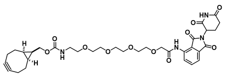 endo-BCN-PEG4-Pomalidomide  (1R,8S,9S)-双环[6.1.0]壬-四聚乙二醇-泊马度胺