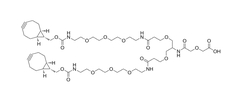 Acid-PEG1-bis-PEG3-BCN   ADC linker  点击化学试剂