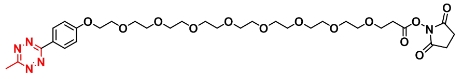 2183440-34-6   Methyltetrazine-PEG8-NHS ester   甲基四嗪-八聚乙二醇-琥珀酰亚胺酯