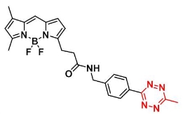 CAS: 2042193-77-9   BDP FL methyltetrazine   氟化硼二吡咯-甲基四嗪