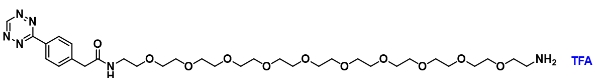 Tetrazine-PEG10-amine TFA   四嗪-十聚乙二醇-氨基三氟乙酸盐