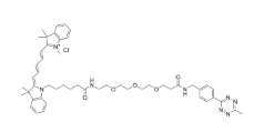  Cy5-PEG3-Tetrazin   Cyanine 5 (Cy5) 染料衍生物   点击化学