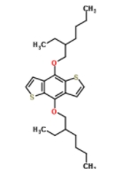 	4,8-双(2-乙基己氧基)苯并[1,2-b:4,5-b']二噻吩	  
