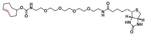 2183440-30-2    (4E)-TCO-PEG4-biotin    (4E)-反式环辛烯-四聚乙二醇-生物素