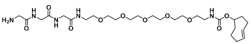 TCO-PEG5-GGG-NH2     反式环辛烯-五聚乙二醇-GGG-氨基
