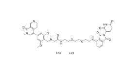 CAS:	2341840-98-8	dBRD9 dihydrochloride     PROTACs（蛋白降解靶向嵌合体）
