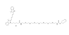 Cy5-PEG7-TCO4   Cyanine 5 (Cy5) 染料衍生物    点击化学