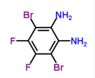 	3,6-二溴-4,5-二氟苯-1,2-二胺	  