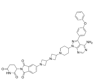 CAS:2563861-90-3	PROTAC BTK Degrader-3	化合物 PROTAC BTK Degrader-3