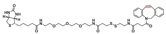 1430408-09-5    Biotin-PEG3-SS-DBCO   生物素-三聚乙二醇-二硫键-二苯并环辛炔