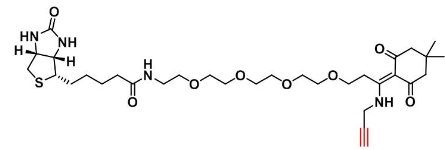 1802908-00-4   Dde Biotin-PEG4-alkyne  Dde-生物素-四聚乙二醇-炔基