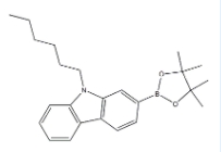 	9-己基-2-频哪醇酯咔唑 