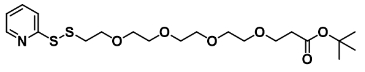 CAS:581065-92-1   (2-pyridyldithio)-PEG4-t-Butyl ester  (2-吡啶基二硫代)-四聚乙二醇-叔丁酯