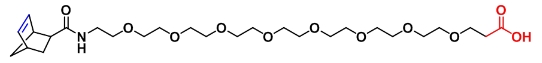 Norbornene-PEG8-Propionic acid   降冰片烯-八聚乙二醇-丙酸