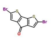 	2,6-二溴-4H-环戊并[1,2-b:5,4-b]二噻吩-4-酮	  