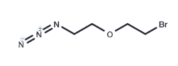 CAS:	1144106-65-9	Bromo-PEG1-C2-azide	溴代-二聚乙二醇-叠氮