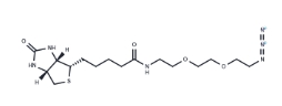 CAS:	945633-30-7	Biotin-PEG2-CH2CH2N3	生物素-三聚乙二醇-叠氮
