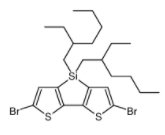 2,6-二溴-4,4-双(2-乙基己基)-4H-硅杂环戊二烯并[3,2-b:4,5-b’]二噻吩 