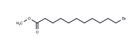 CAS:	6287-90-7	Br-C10-methyl ester	11-溴代十一烷酸甲酯