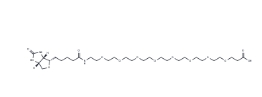 CAS:	2143964-62-7	Biotin-PEG8-acid	生物素-八聚乙二醇-丙酸