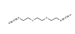 CAS:	59559-06-7	Azido-PEG2-azide	1,8-二叠氮基-3,5-二氧杂辛烷
